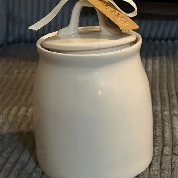 Rae Dunn Cow 🐄 with Flowers Canister- Farmhouse style- New - Picture 4 of 9